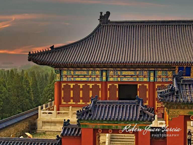 Temple Of Heaven View, Beijing China